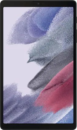 Front. Samsung - Galaxy Tab A7 Lite 8.7" 32GB - Wi-Fi - Dark Gray.