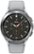Front Zoom. Samsung - Galaxy Watch4 Classic Stainless Steel Smartwatch 46mm LTE - Silver.