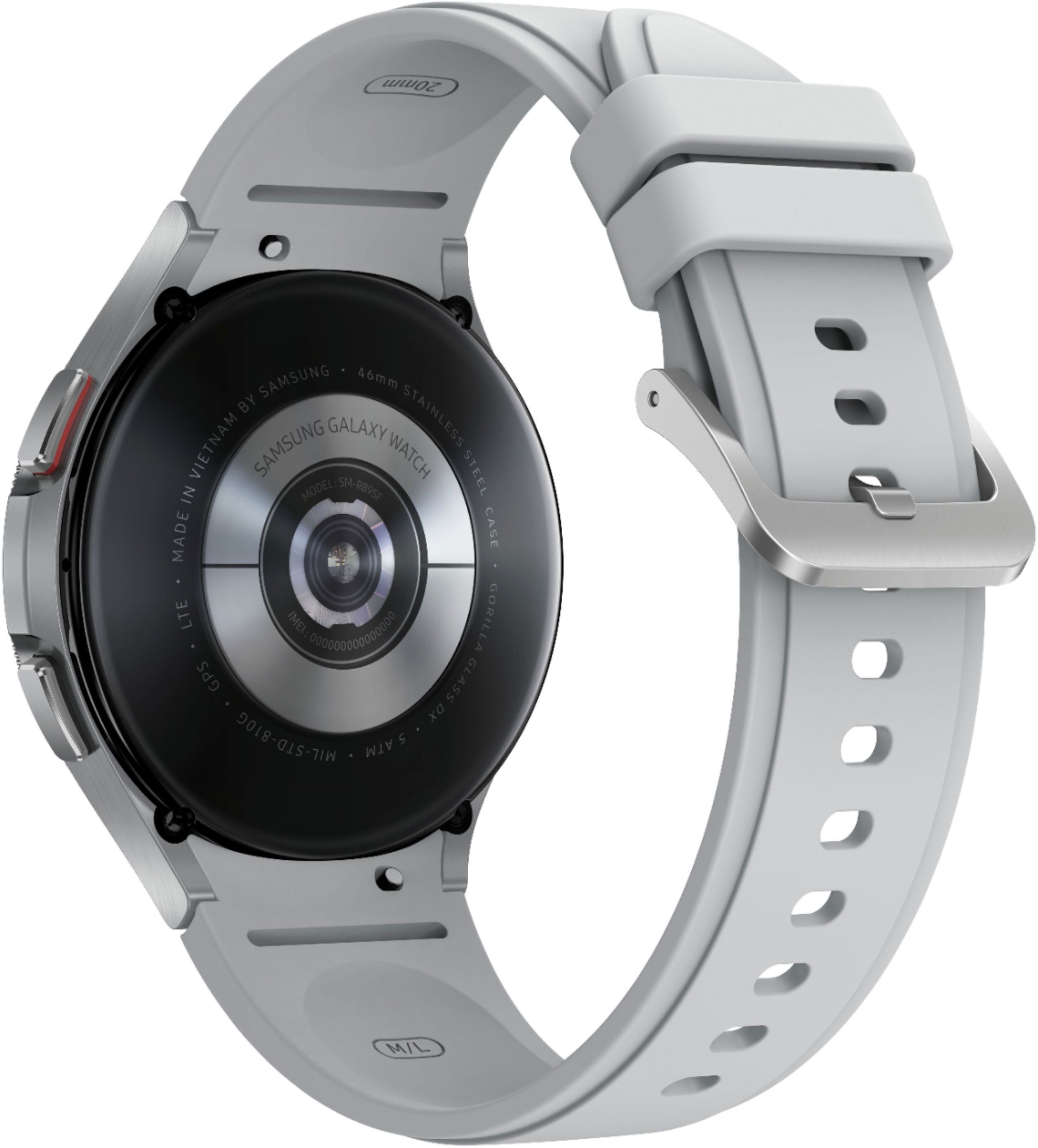 Samsung Galaxy Watch4 Classic Stainless Steel Smartwatch 46mm LTE 