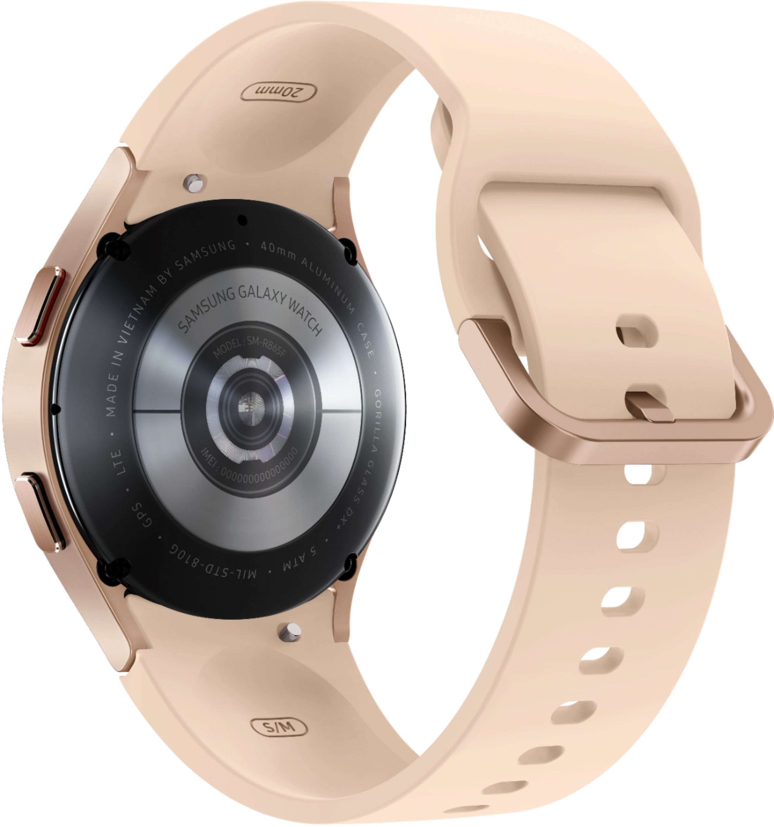 Best Buy: Samsung Galaxy Watch4 Aluminum Smartwatch 40mm LTE Gold