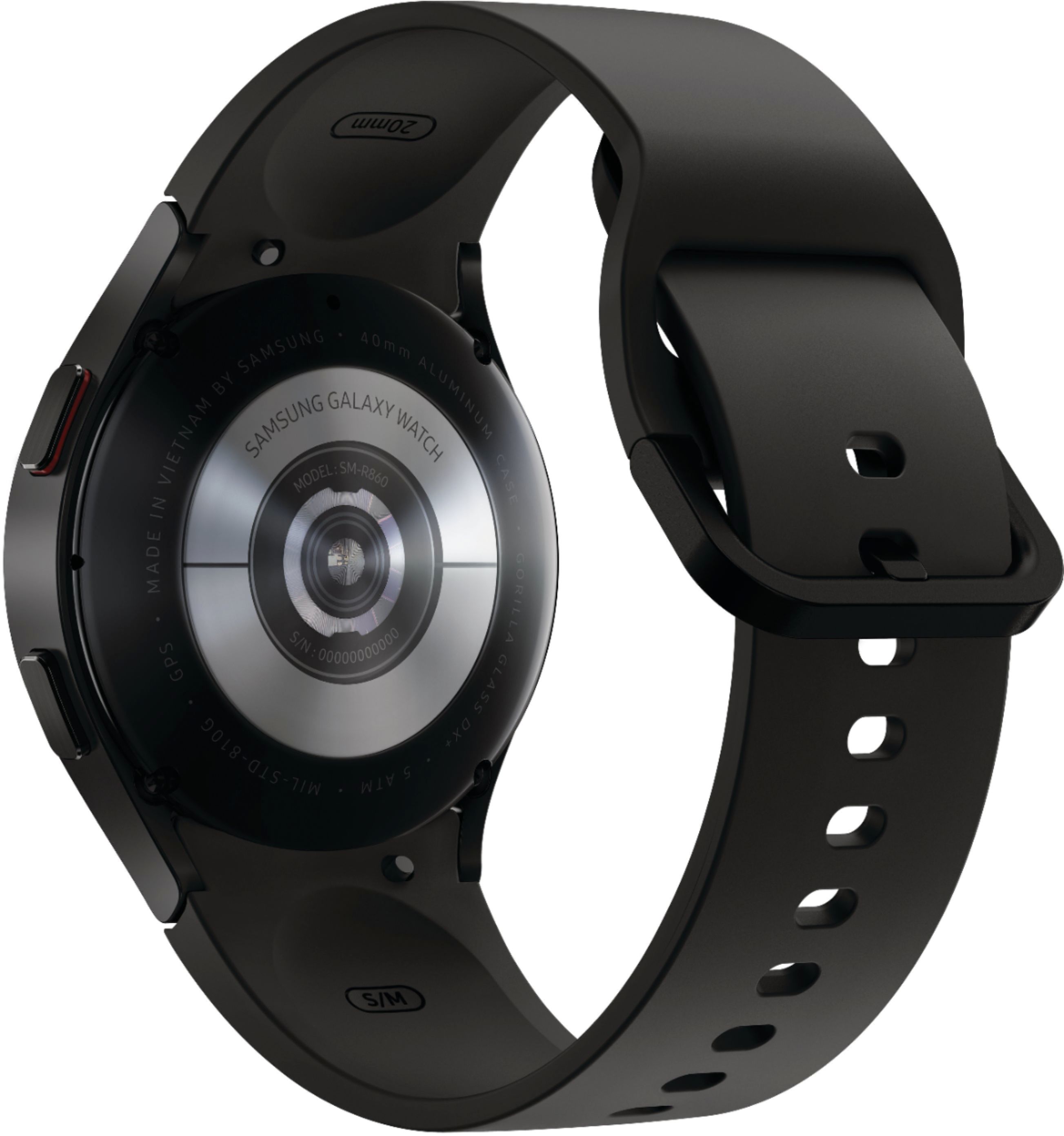 Samsung Galaxy Watch4 Aluminum Smartwatch 40mm BT Black SM