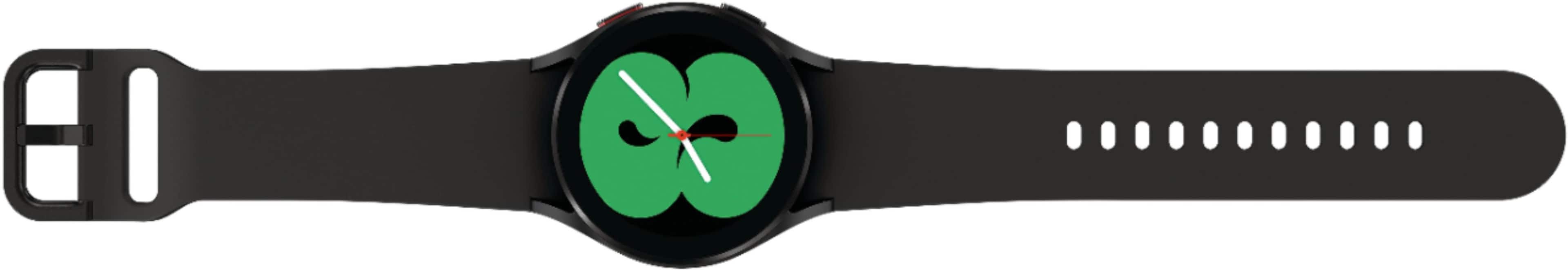 Alt View 15. Samsung - Geek Squad Certified Refurbished Galaxy Watch4 Aluminum Smartwatch 40mm BT - Black.