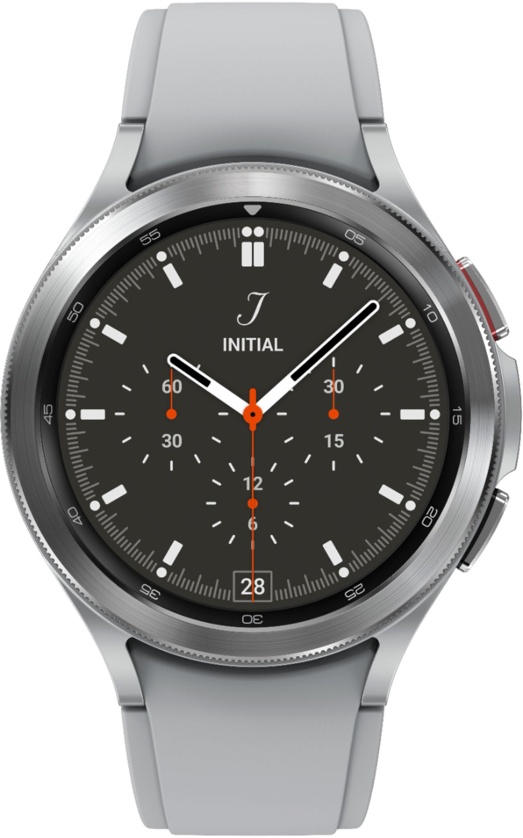 Effektiv synd tolv Samsung Galaxy Watch4 Classic Stainless Steel Smartwatch 46mm BT Silver  SM-R890NZSAXAA - Best Buy