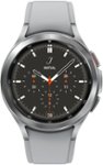 Front Zoom. Samsung - Galaxy Watch4 Classic Stainless Steel Smartwatch 46mm BT - Silver.