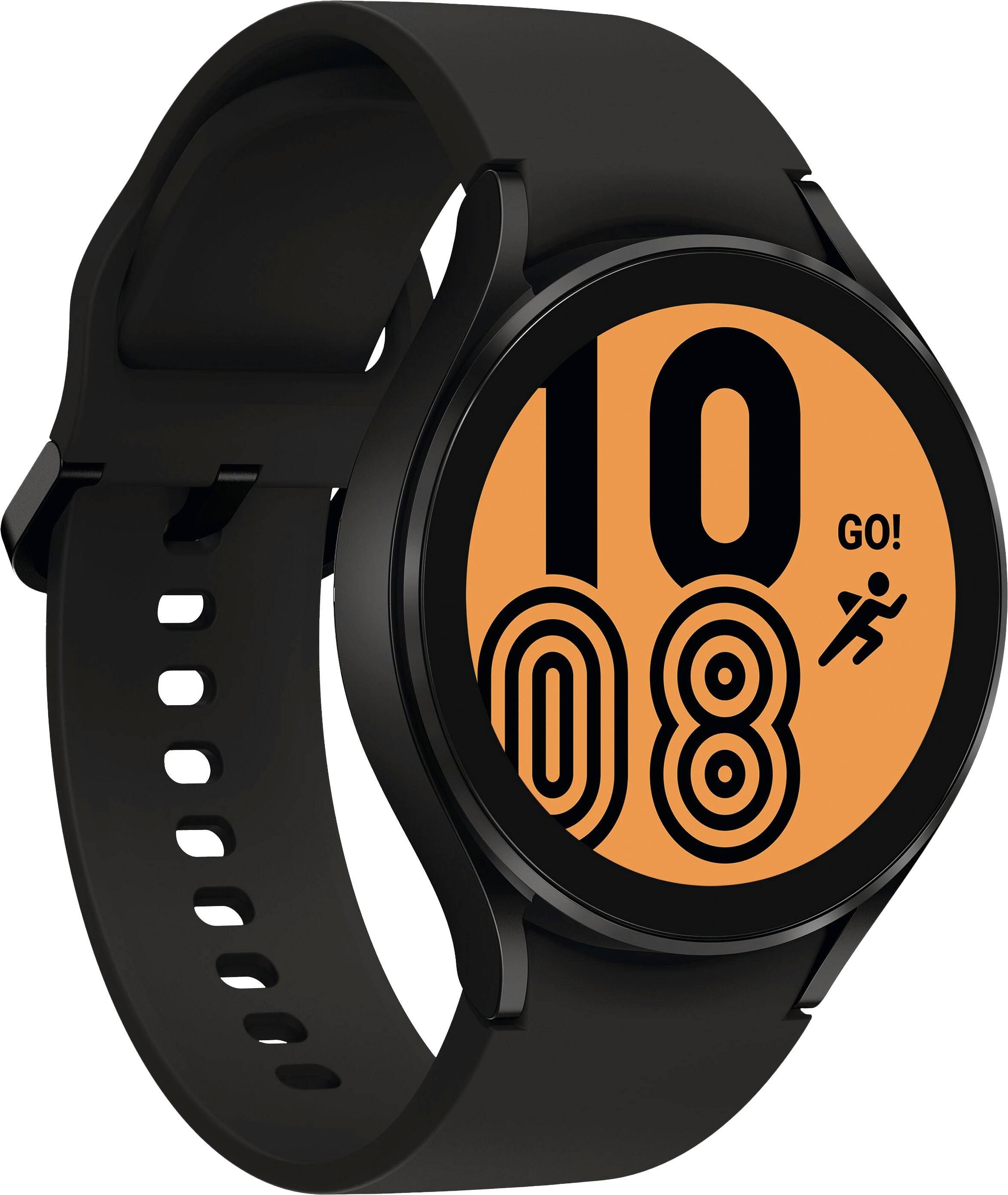 Alt View 11. Samsung - Galaxy Watch4 Aluminum Smartwatch 44mm BT - Black.