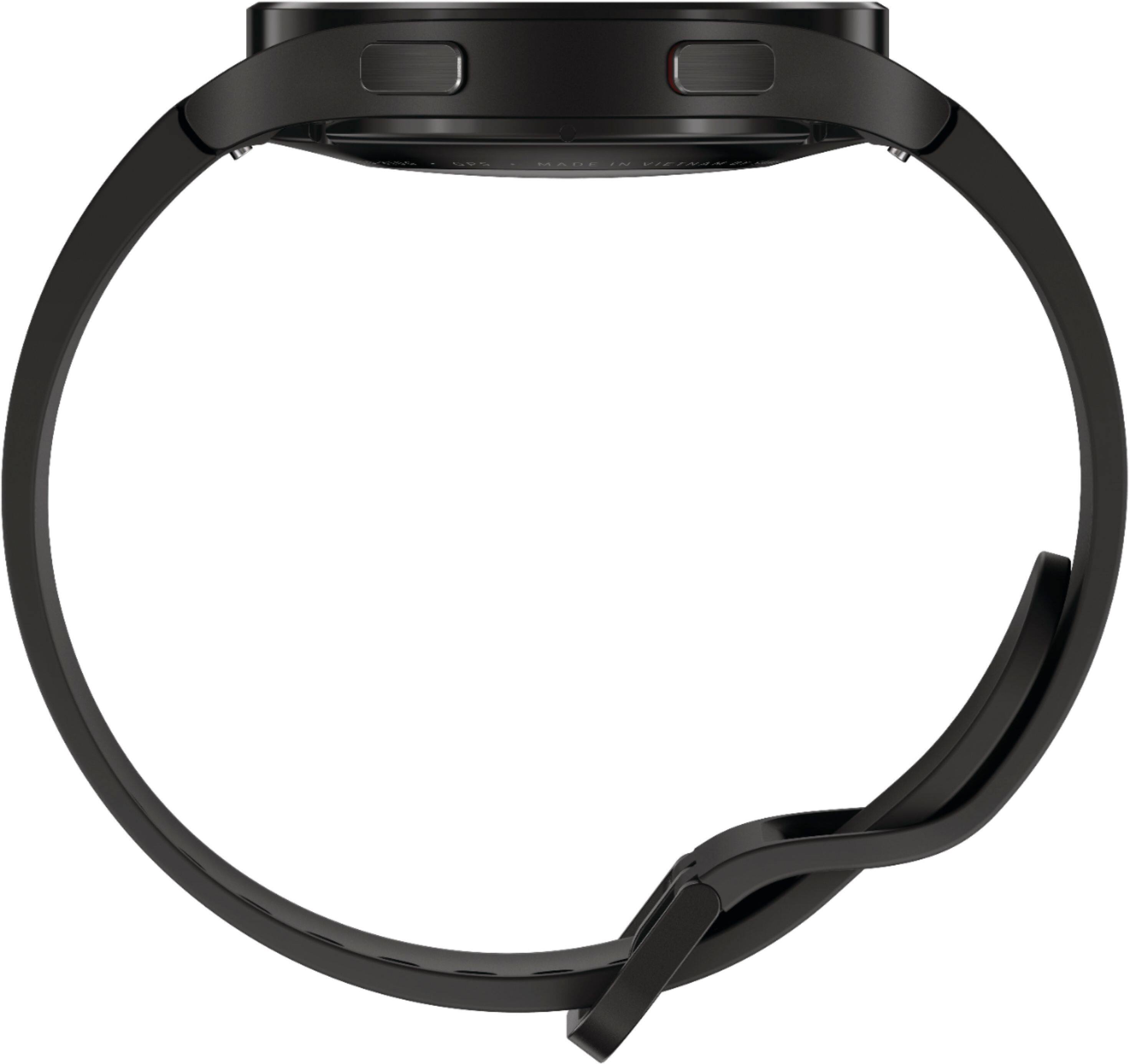 Alt View 13. Samsung - Galaxy Watch4 Aluminum Smartwatch 44mm BT - Black.