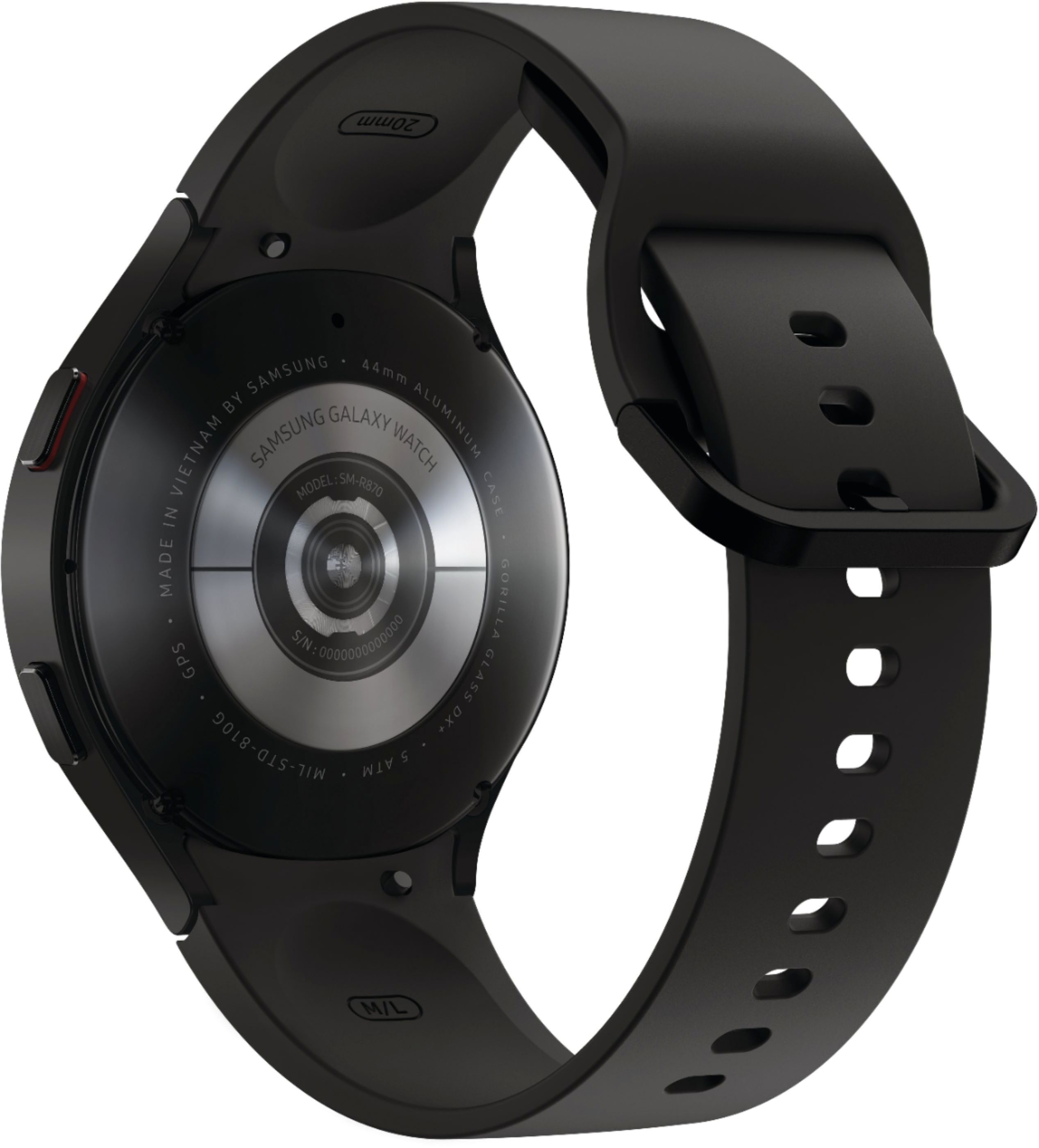 Samsung Galaxy Watch4 Aluminum Smartwatch 44mm BT Black SM