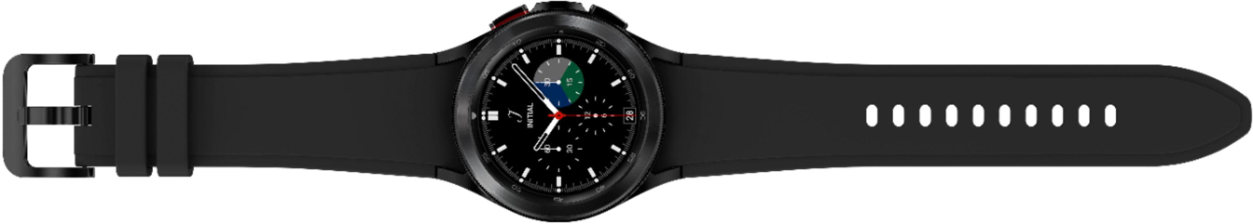 Buy Samsung Galaxy Watch4 Smart Watch (GPS+Wi-Fi+Bluetooth, 44mm) (Heart  Sensor, SM-R875FZSAINU Black, Silicone Band) Super AMOLED Display Online