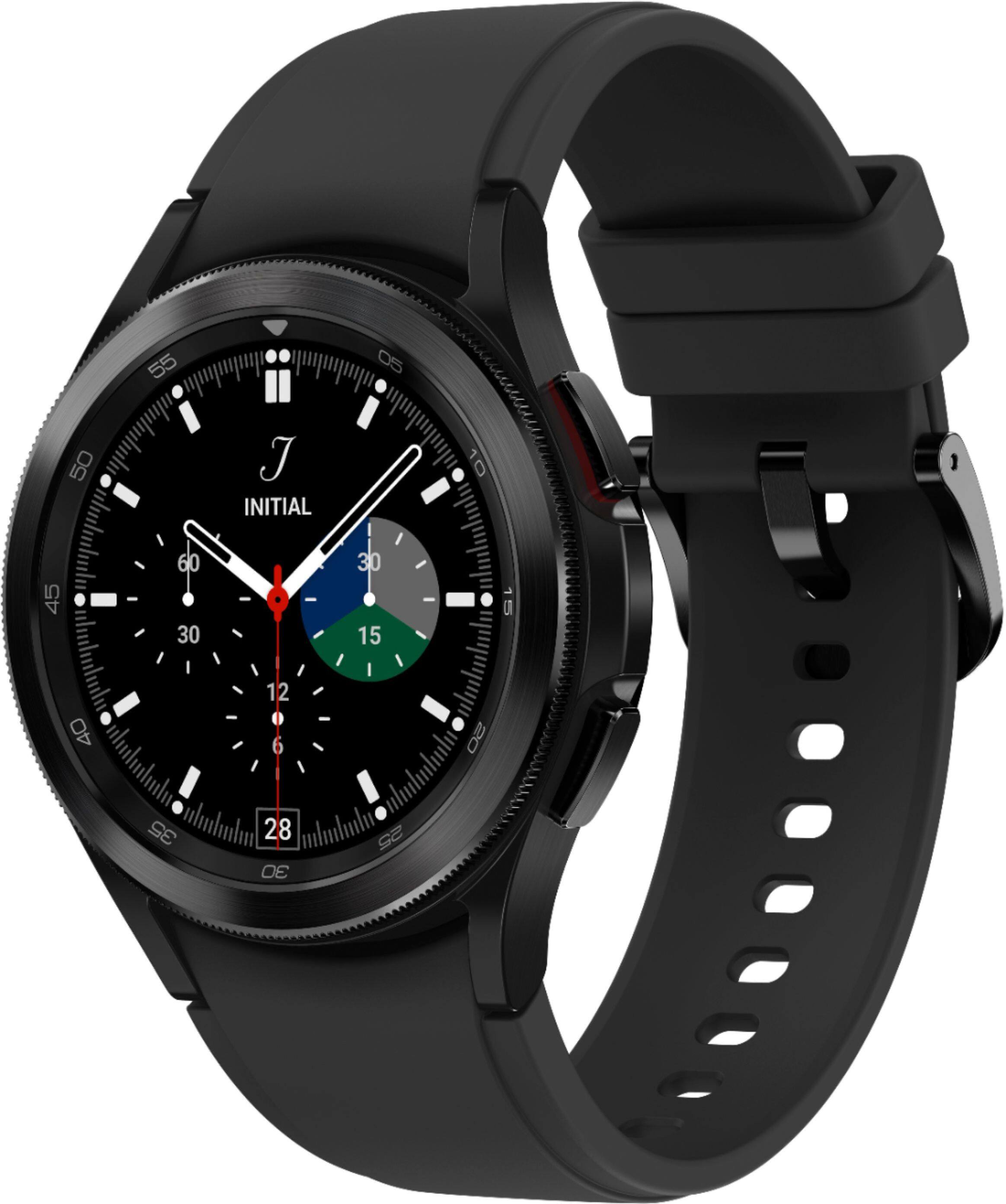 Alt View 13. Samsung - Galaxy Watch4 Classic Stainless Steel Smartwatch 42mm BT - Black.