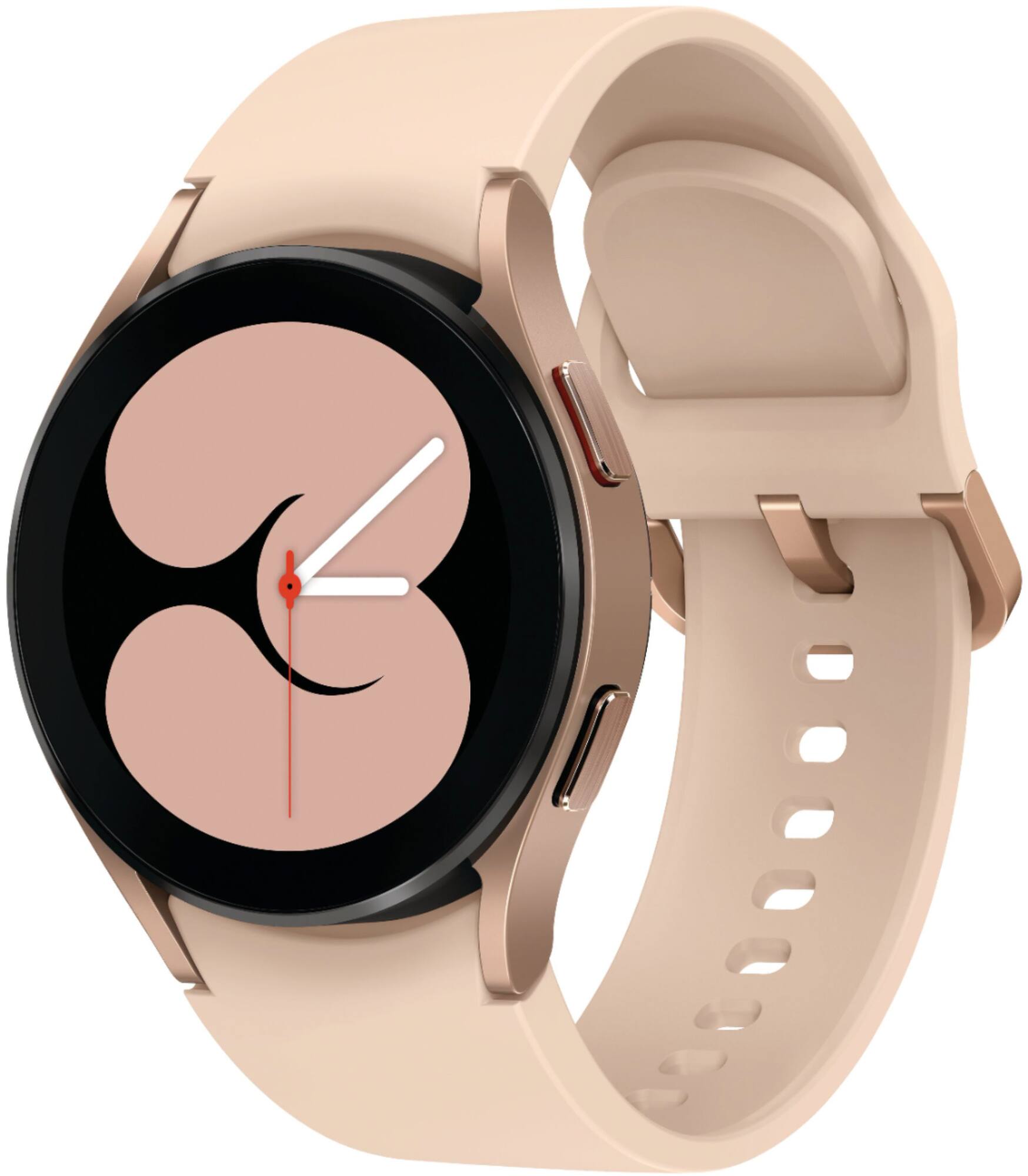 Zoom in on Alt View Zoom 12. Samsung - Galaxy Watch4 Aluminum Smartwatch 40mm BT - Gold.