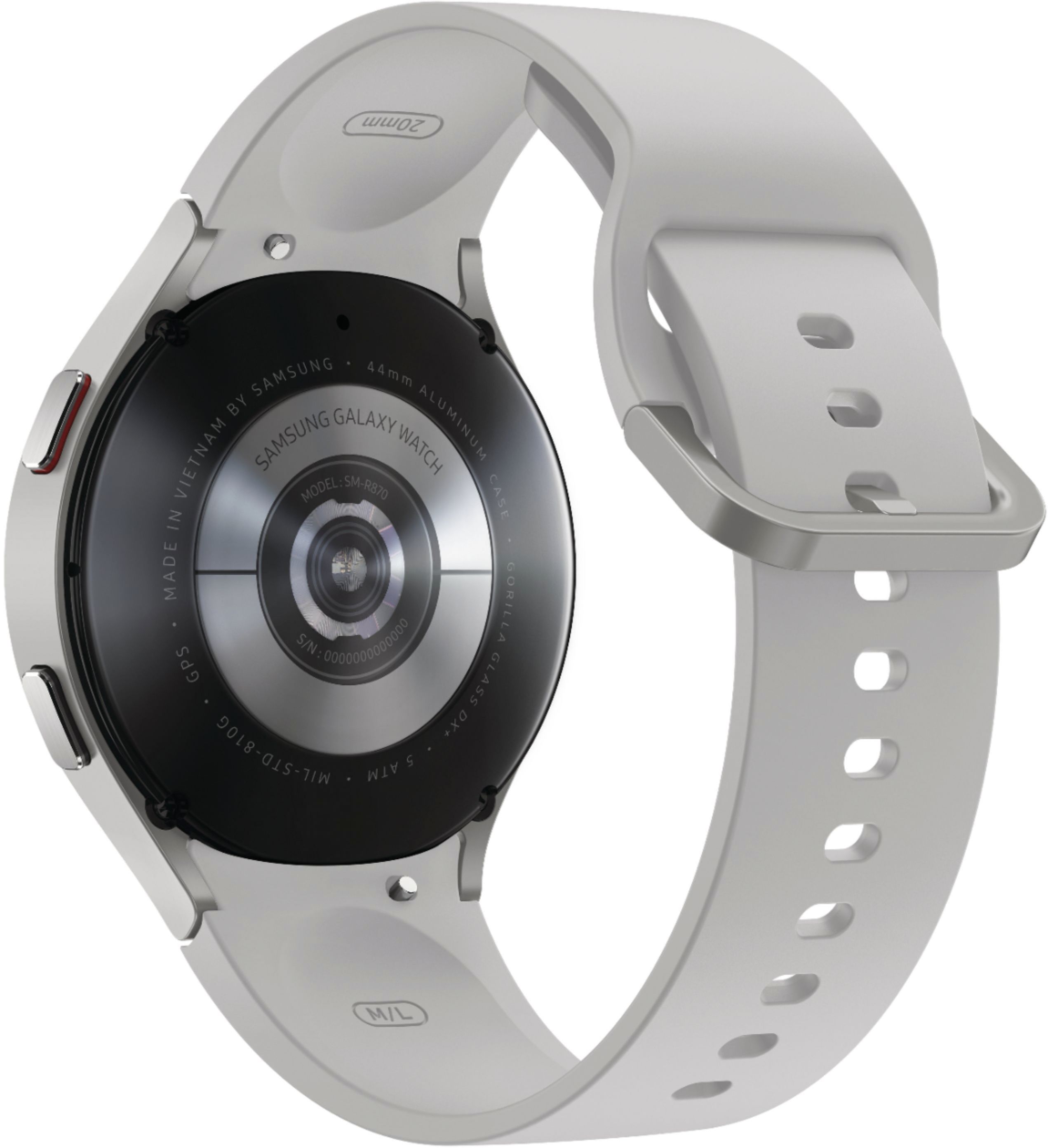 Best Buy: Samsung Galaxy Watch4 Aluminum Smartwatch 44mm LTE Silver  SM-R875UZSAXAA