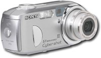 Angle Standard. Sony - Cyber-shot 5.1MP Digital Camera.