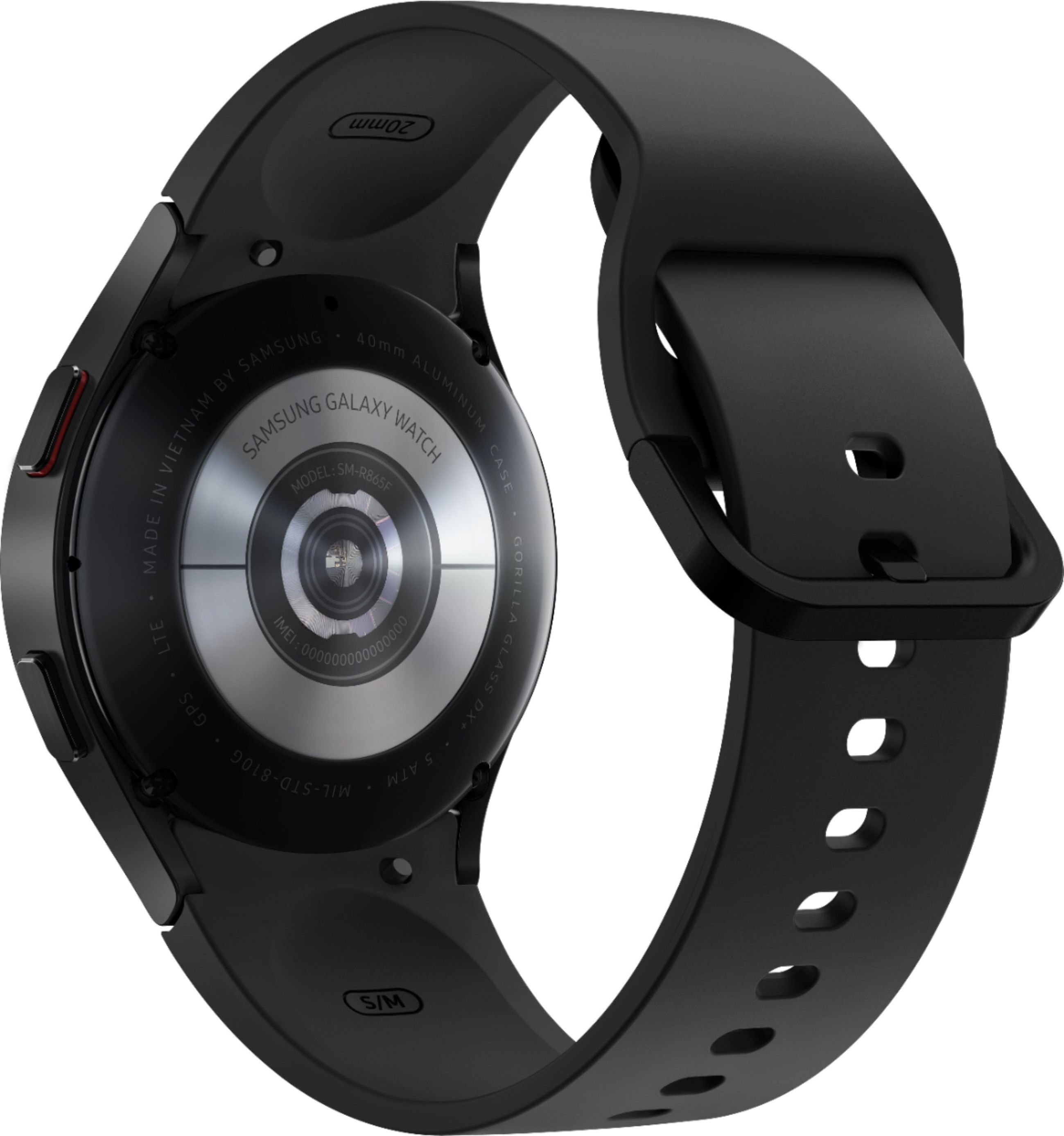 Samsung Galaxy Watch4 Aluminum Smartwatch 40mm LTE Black SM 