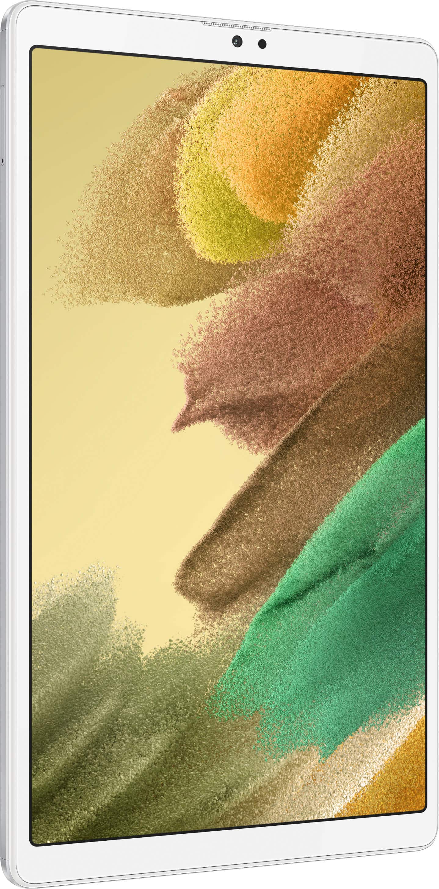 Left. Samsung - Galaxy Tab A7 Lite 8.7" 64 GB - Wi-Fi - Silver.