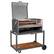 Angle. Nuke - Delta Outdoor Argentinian Charcoal Grill - Black.