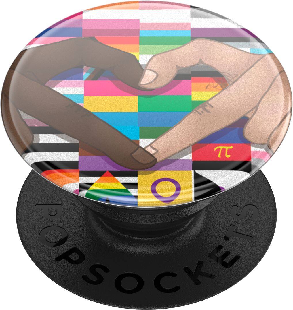 Angle View: PopSockets - Pride Month Poptivism PopGrip - Be True Be You