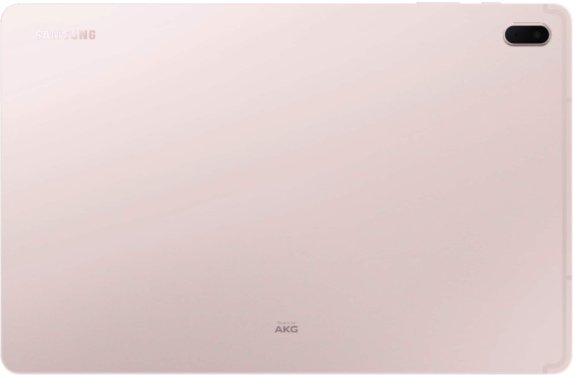 Zoom in on Back Zoom. Samsung - Galaxy Tab S7 FE - 12.4" 64GB - Wi-Fi - with S-Pen - Mystic Pink.