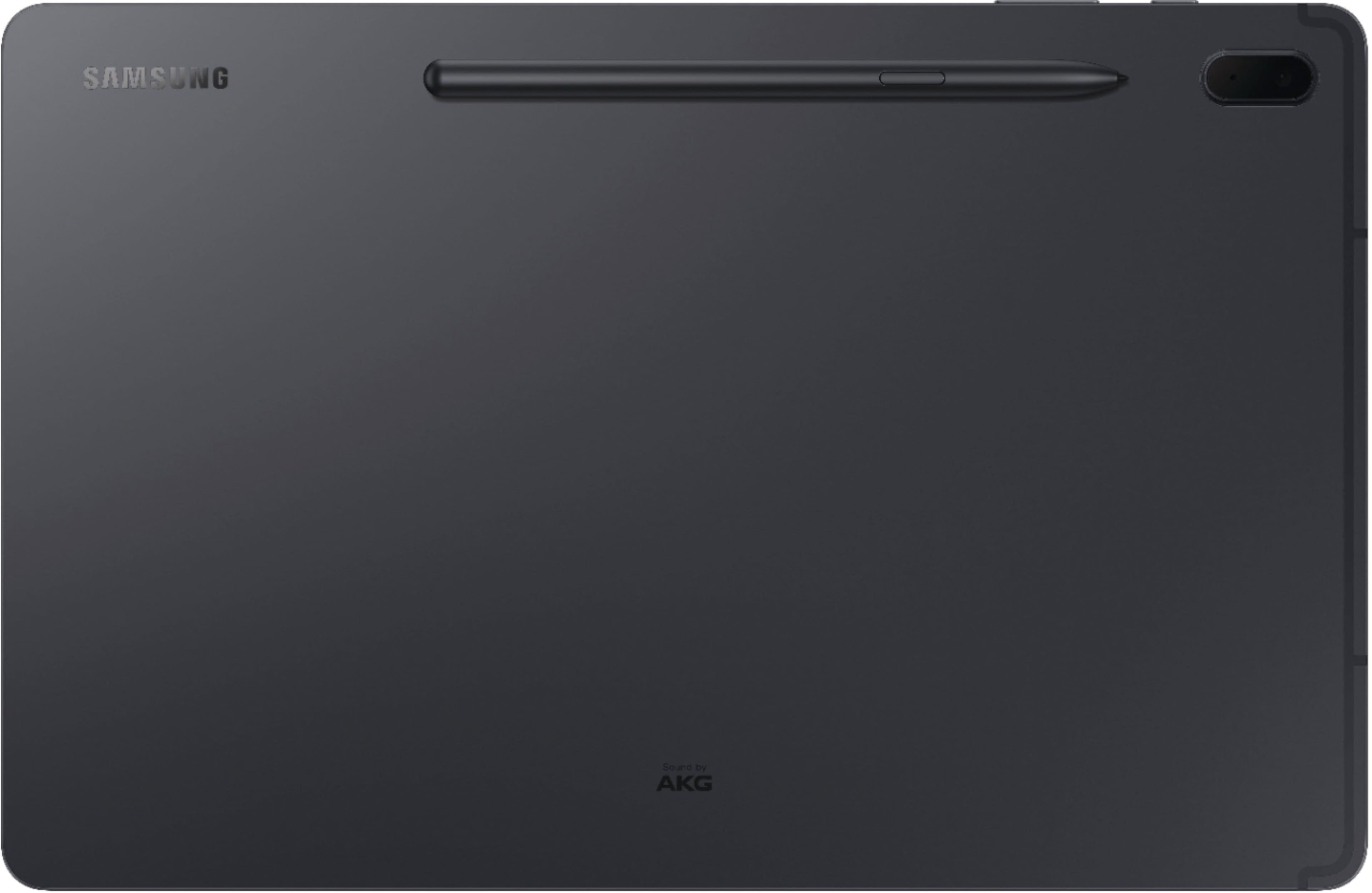 Back. Samsung - Galaxy Tab S7 FE - 12.4" 64GB - Wi-Fi - with S-Pen - Mystic Black.