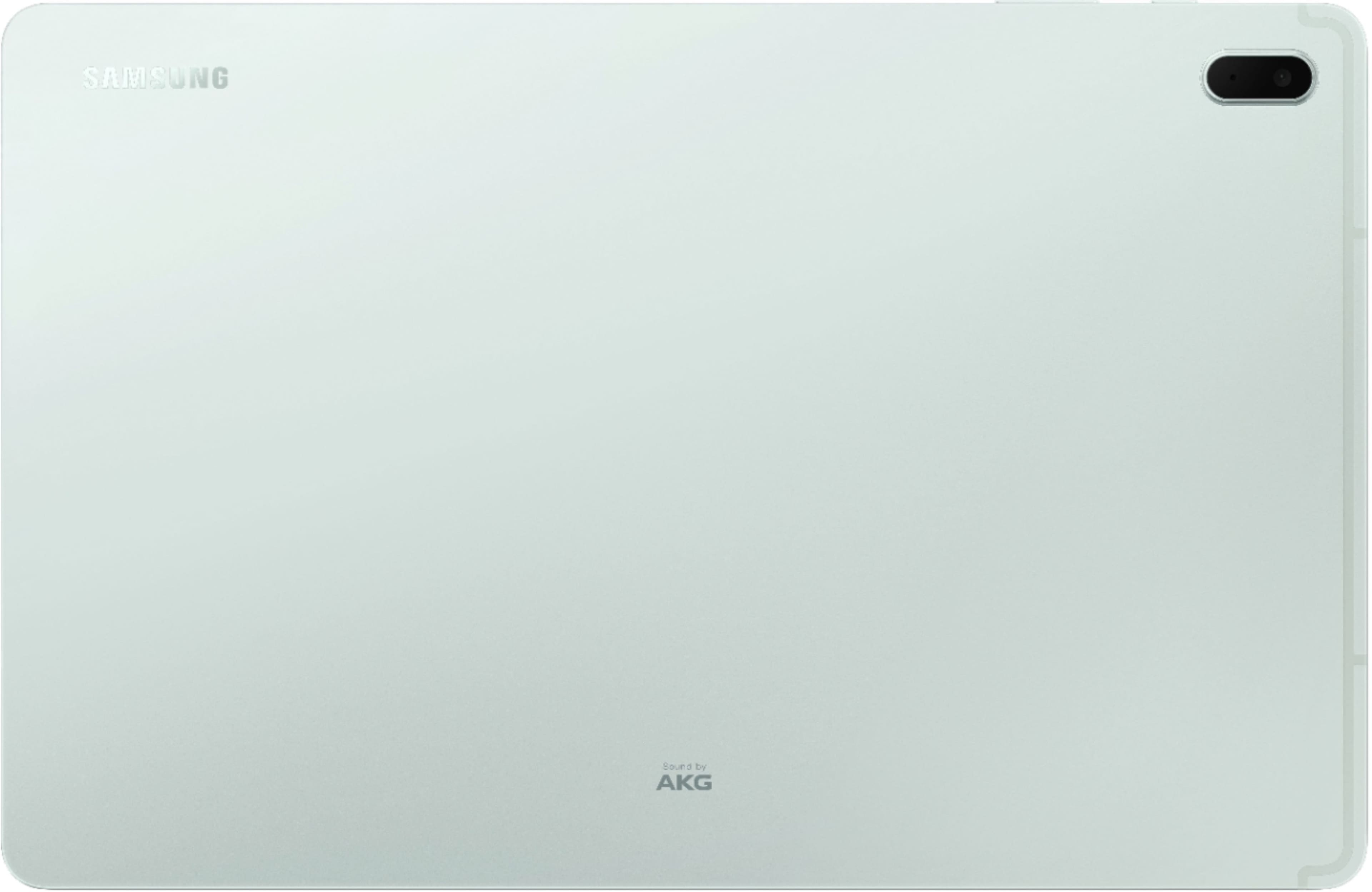 Back. Samsung - Galaxy Tab S7 FE - 12.4" 128GB - Wi-Fi - with S-Pen - Mystic Green.