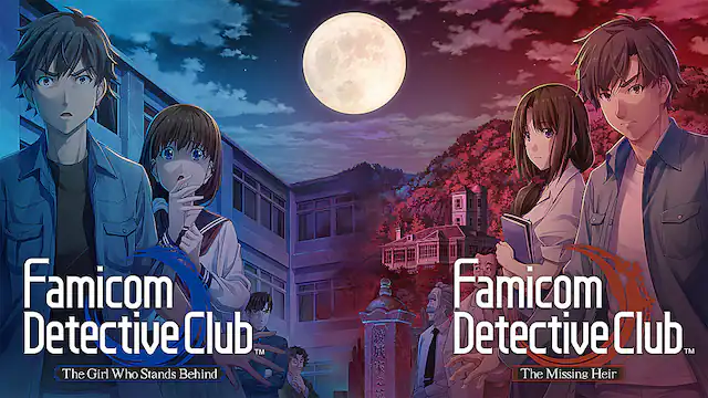 Front. Nintendo - Famicom Detective Club The Two-Case Collection. - T (Teen 13+)