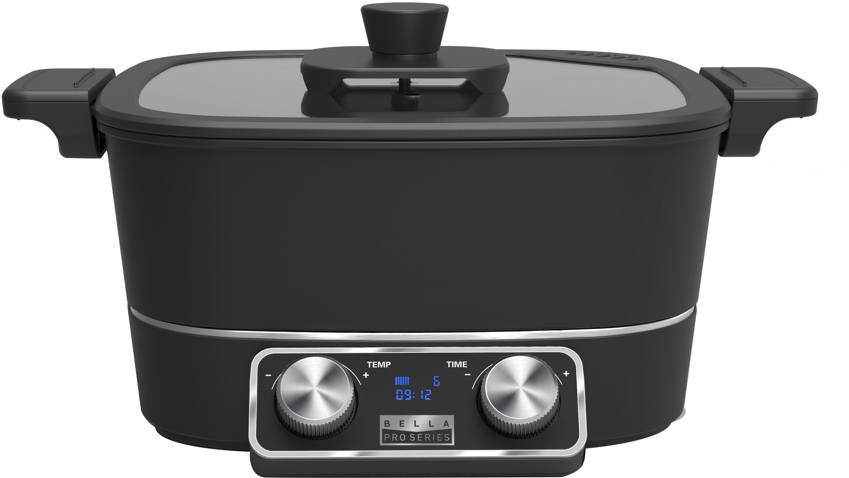 Image of Bella Pro Series - 5-qt. All-in-One Electric Skillet - Matte Black