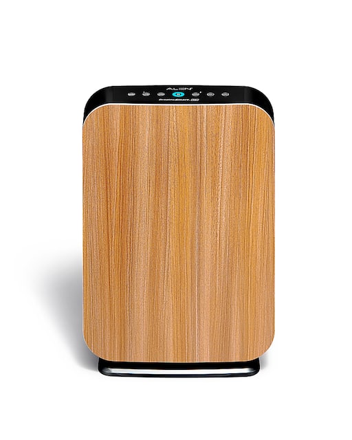 Front Zoom. Alen - BreatheSmart 75i 1300 SqFt Air Purifier with Pure HEPA Filter for Allergens, Dust & Mold - Oak.