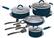 Alt View 11. Bella Pro Series - 12-Piece Cookware Set - Ink Blue.