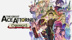 Front. Nintendo - The Great Ace Attorney Chronicles.