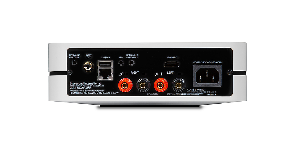 Back View: SVS - Prime Pro 200W 2.0-Ch. Hi-Res Wireless Speaker System - White