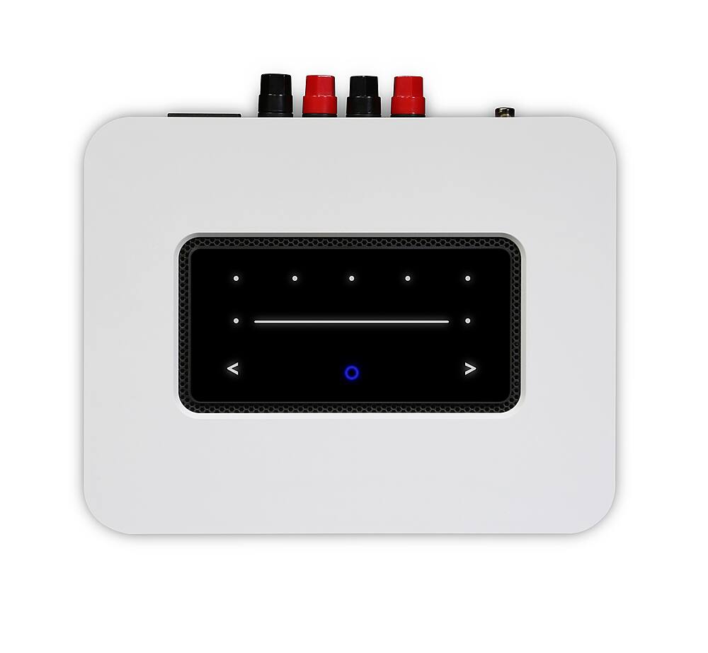 Alt View 12. Bluesound - POWERNODE Wireless Multi-Room Hi-Res Music Streaming Amplifier - White.