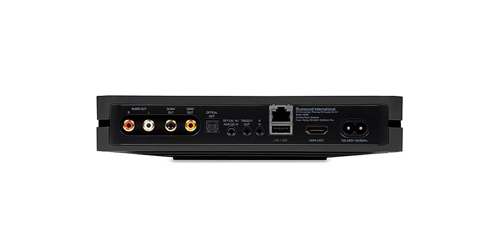 Bluesound NODE Wireless Multi-Room Hi-Res Music Streamer Black N130BLKUNV -  Best Buy