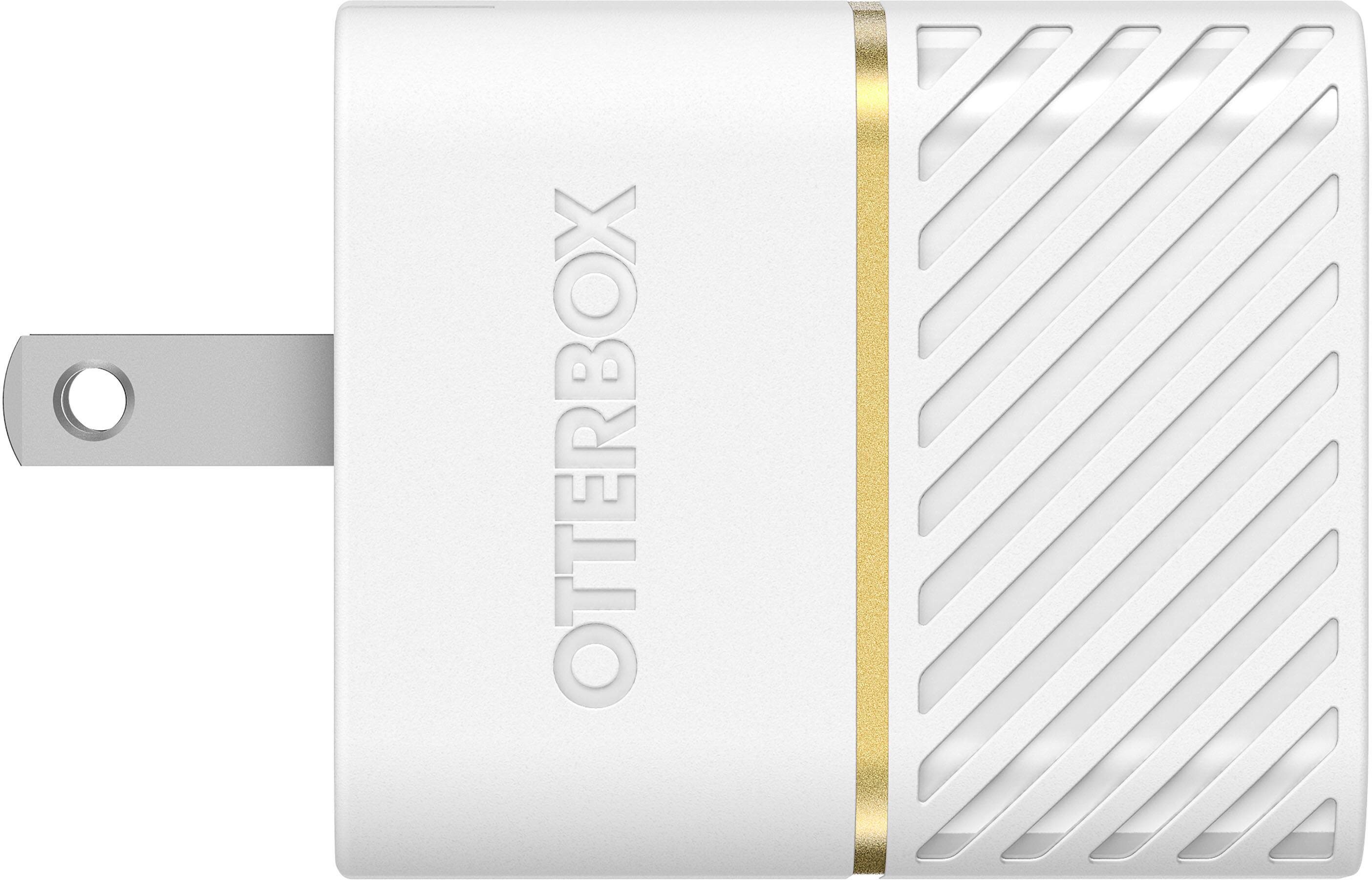 Alt View 11. OtterBox - Fast Charge 20W USB-C Wall Charger - White.