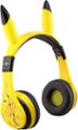 Front Zoom. eKids - Pokemon Pikachu Bluetooth Headphones - yellow.