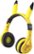 Left Zoom. eKids - Pokemon Pikachu Bluetooth Headphones - yellow.