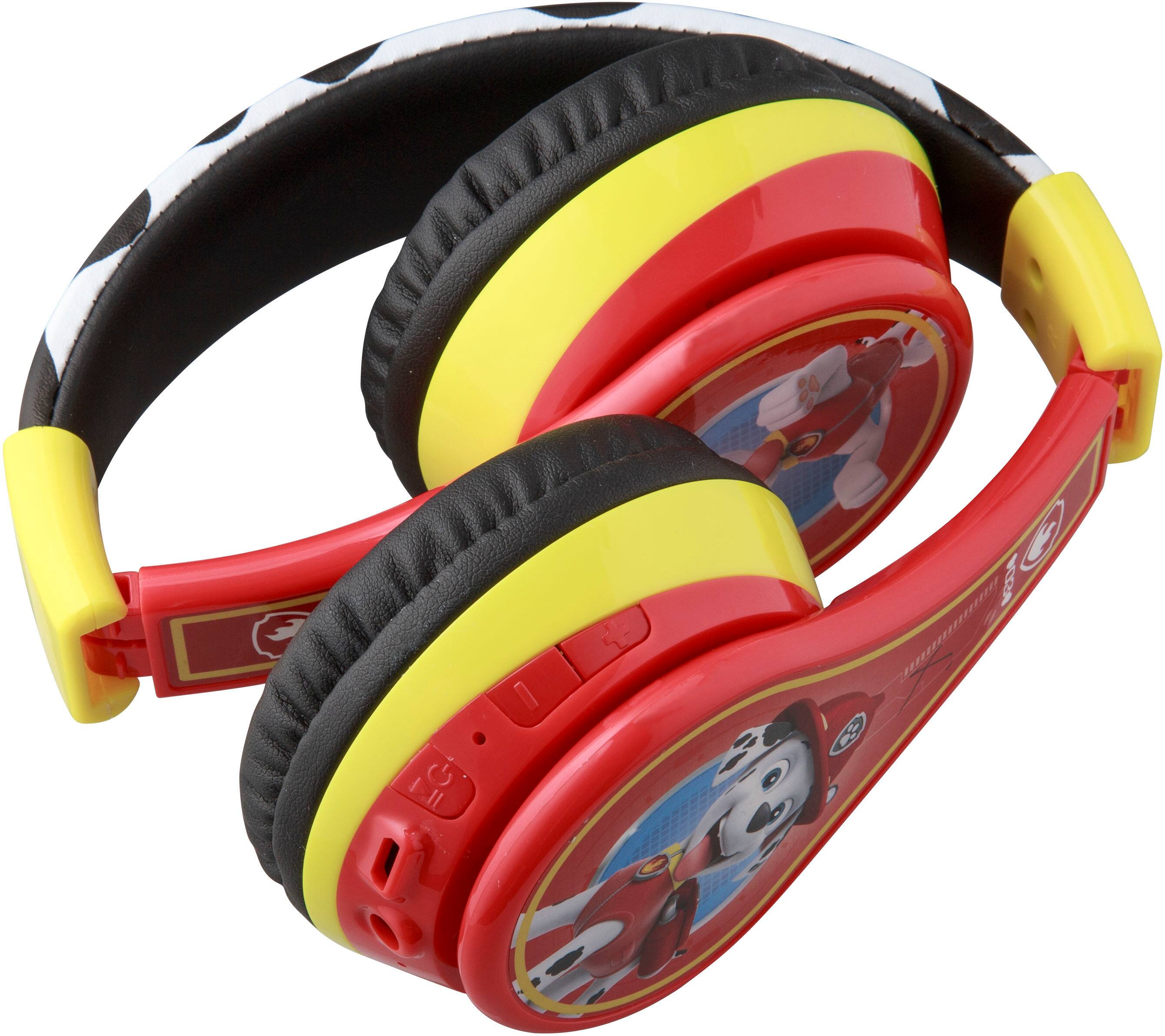 Alt View 13. eKids - Paw Patrol Marshall Bluetooth Headphones - red.