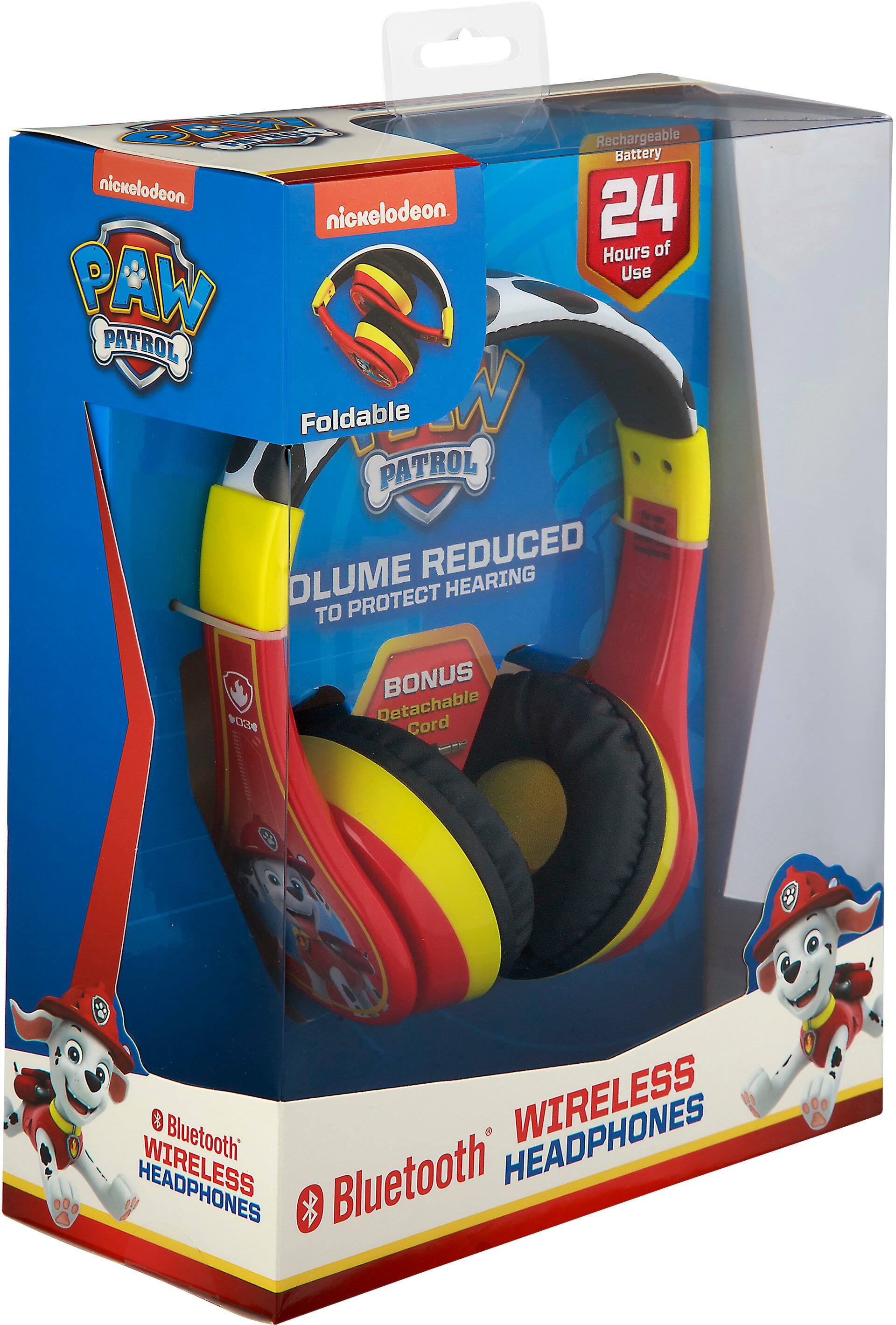 Alt View 16. eKids - Paw Patrol Marshall Bluetooth Headphones - red.