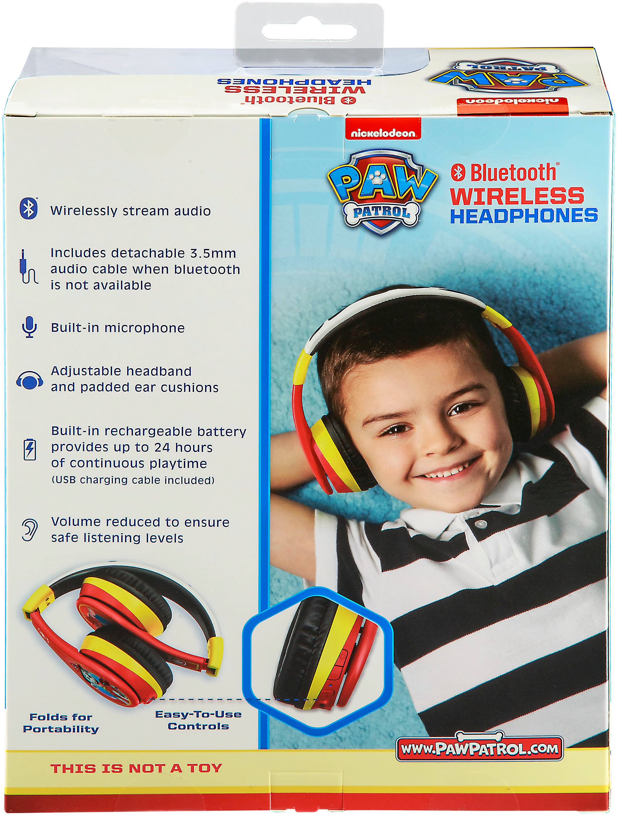Alt View 17. eKids - Paw Patrol Marshall Bluetooth Headphones - red.