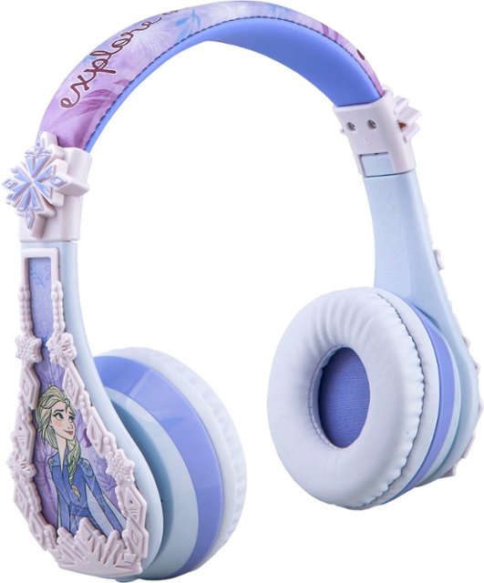 Front Zoom. eKids - Disney Frozen Bluetooth Headphones - light blue.