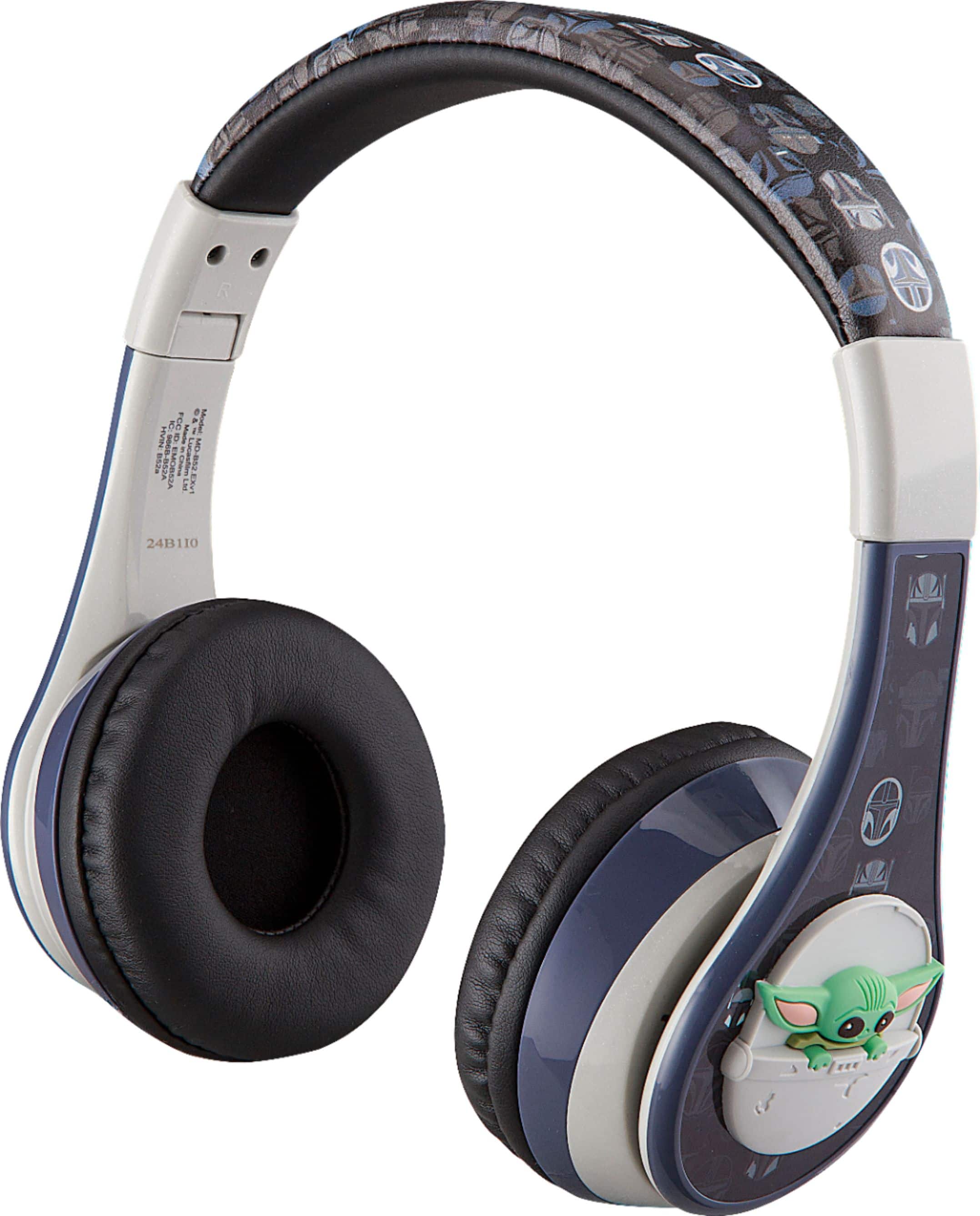 Alt View 11. eKids - Mandalorian Bluetooth Headphones - blue.