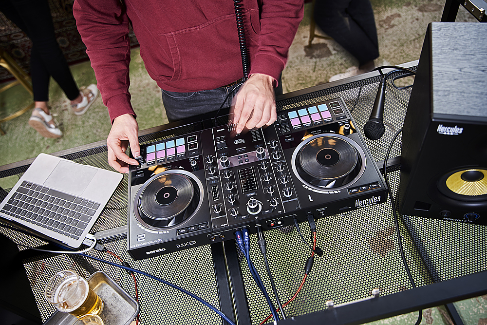 Hercules DJ Starter Kit Black DJ-STARTER-KIT - Best Buy