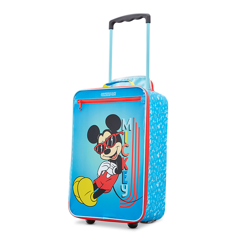 Angle View: American Tourister - Disney Kids 18" Softside Upright - Mickey