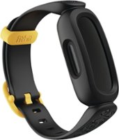 Fitbit - Ace 3 Minions Accessory Band - Mischief Black - Angle_Zoom