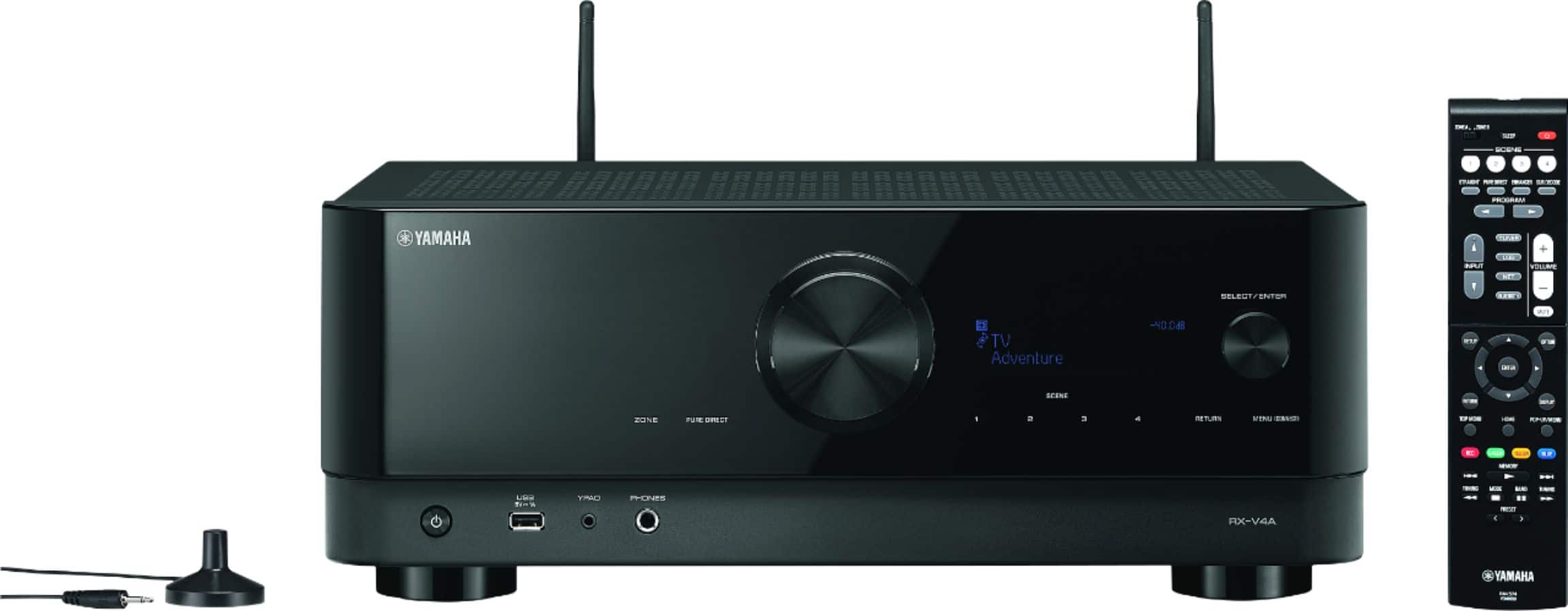 Alt View 16. Yamaha - YHT-5960 Premium All-in-One Home Theater System with 8K HDMI and Wi-Fi - Black.