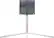 Front. LG - Gallery Floor Stand - Silver.