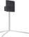 Alt View 2. LG - Gallery Floor Stand - Silver.