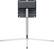 Alt View 3. LG - Gallery Floor Stand - Silver.