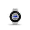 Garmin - Forerunner 55 GPS Smartwatch 42mm Fiber-Reinforced Polymer - Whitestone