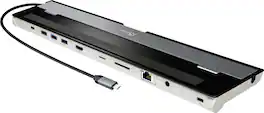 j5create - USB-C 4K HDMI Docking Station with Power Delivery - Grey/ Black