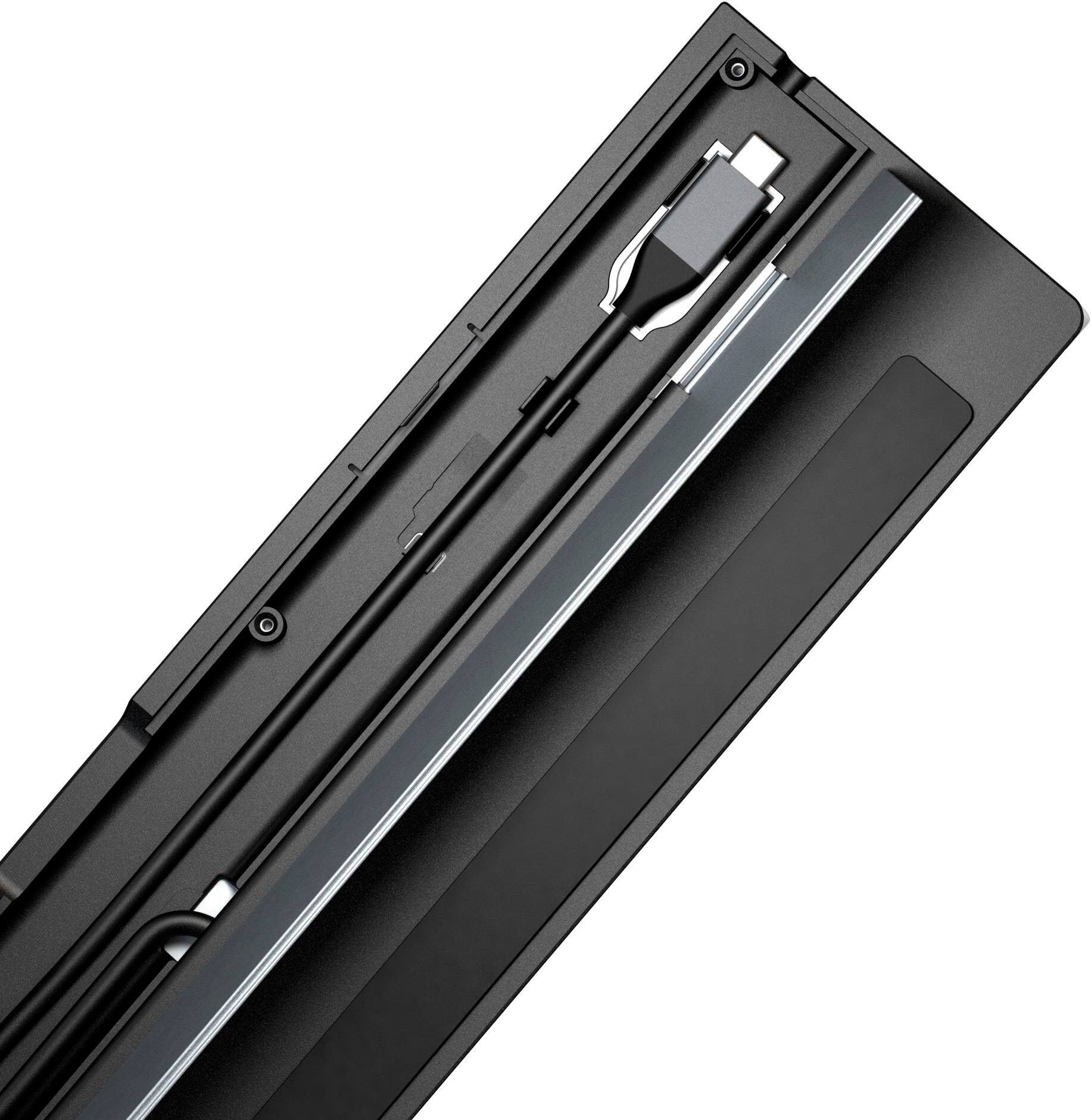 Alt View 19. j5create - USB-C 4K HDMI Docking Station with Power Delivery - Grey/ Black.