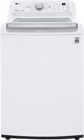 LG - 5.0 Cu. Ft. High-Efficiency Top Load Washer with 6Motion Technology - White
